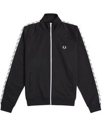 Fred Perry - Felpa Tracksuit Con Logo E Zip - Lyst