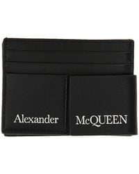 McQueen - Card Holder With Logo - Lyst