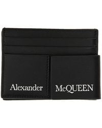 McQueen - Card Holder With Logo - Lyst