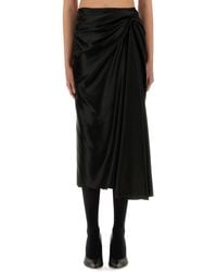 Balenciaga - Draped Skirt - Lyst