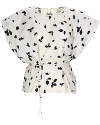 Alysi - Sleeveless Top With Ribbon - Lyst