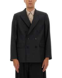Dries Van Noten - Wool Caban Coat - Lyst