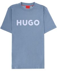 HUGO - T-Shirt With Logo - Lyst
