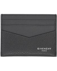 Givenchy - Grained Leather Card Holder - Lyst
