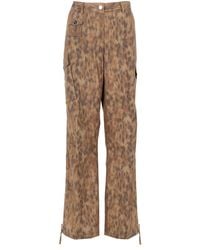 Ganni - Pantalone Cargo - Lyst