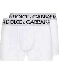 Dolce & Gabbana - Bi-Pack Boxer Regular - Lyst