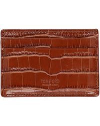 Tom Ford - Leather Card Holder - Lyst