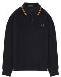 Fred Perry - Cotton Polo Shirt - Lyst