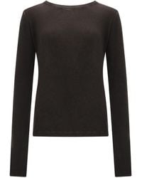 Uma Wang - Solid Round Neck Top - Lyst