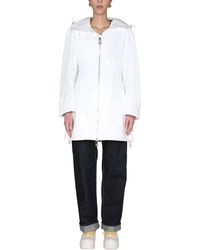 Bottega Veneta - PARKA IN GOMMA CON CAPPUCCIO - Lyst