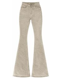 Rick Owens - Drkshdw Bolan Bootcut Sand Waxed Jeans - Lyst