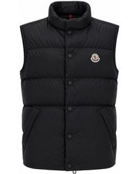 Moncler - Gilet Imbottito "Tuquerouye" - Lyst