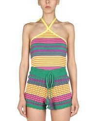 Gallo - Striped Pattern Top - Lyst
