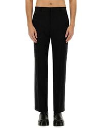 Ami Paris - Straight Fit Pants - Lyst