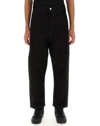 Junya Watanabe - High-Waisted Wide-Leg Pants With Distinctive Stitching - Lyst