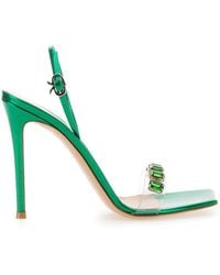 Gianvito Rossi - Candy Ribbon Sandal - Lyst