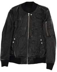 Rick Owens - Textured Round Neck Jacket - Lyst