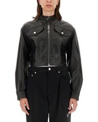 Moschino - Giacca Biker - Lyst