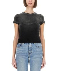 T By Alexander Wang - Slim Fit T-Shirt - Lyst