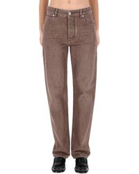 Bottega Veneta - Straight Denim Jeans - Lyst
