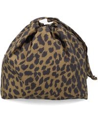 Aspesi - Leopard Print Bag - Lyst