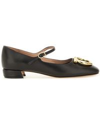 Ferragamo - Mary Jane Maxi Gancini" Shoe - Lyst