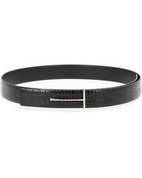 Tom Ford - Logo Buckle Reversible Belt - Lyst