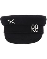 Ruslan Baginskiy - Embroidered Wool Sailor Cap - Lyst