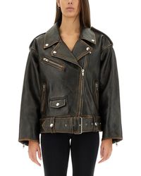 STAND - Giacca Biker "Isobelle" - Lyst