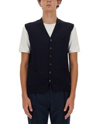 Ballantyne - V-Neck Vest - Lyst