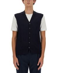 Ballantyne - V-Neck Vest - Lyst