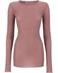 Rick Owens - T-Shirt A Manica Lunga - Lyst