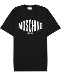 Moschino - Crew Neck T-Shirt - Lyst