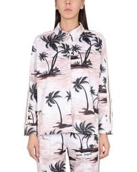 Palm Angels - Island Print Shirt - Lyst