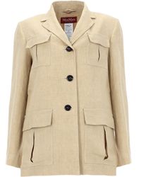 Max Mara - Giacca Con Coulisse - Lyst