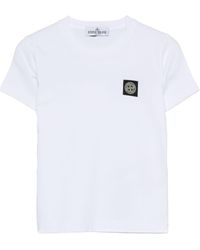 Stone Island - T-Shirt With Logo - Lyst