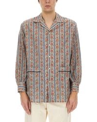 Valentino - Pajama Shirt With "Voyage Imaginaire" Print - Lyst