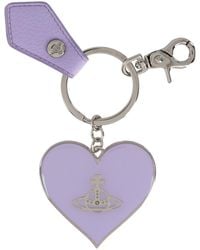 Vivienne Westwood - Heart Keychain Charm - Lyst