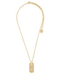 Versace - Necklace With Crystals - Lyst