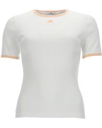 Courreges - Signature Short Sleeve T-Shirt - Lyst