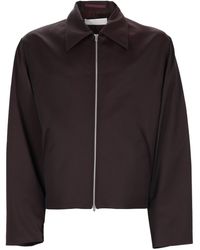 Our Legacy - Solid Shirt Collar Jacket - Lyst