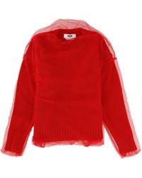 MSGM - Sweater - Lyst