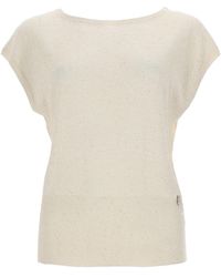 Herno - Sequined T Shirt - Lyst