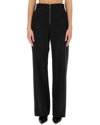 MSGM - Pantalone Con Zip - Lyst