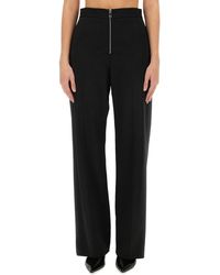 MSGM - Pantalone Con Zip - Lyst