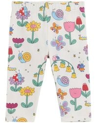 Stella McCartney - Stella Mc Cartney Leggings "Flowers" - Lyst