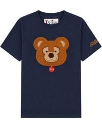 MC2 Saint Barth - T-Shirt Con Stampa "Orso Trudy" - Lyst