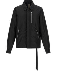 Rick Owens - Zipped Down Padded Jacket - Lyst