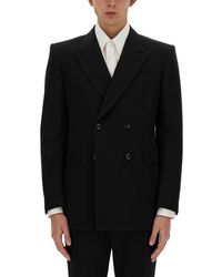 McQueen - Double-Breasted Jacket - Lyst