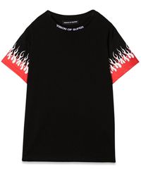 Vision Of Super - Kids Tshirt With Double Flame - Lyst